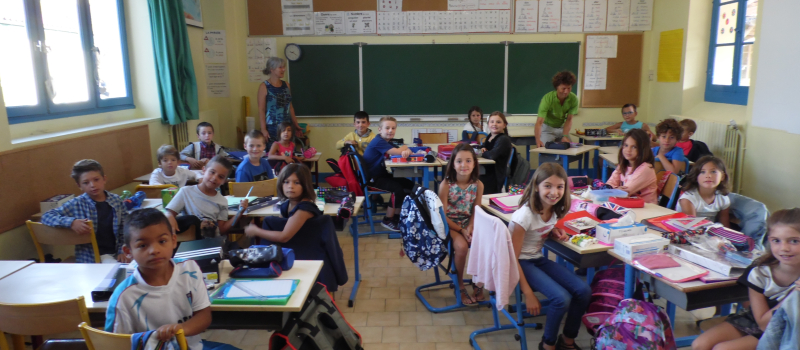 La rentrée au R P I élémentaire de Plaisance 