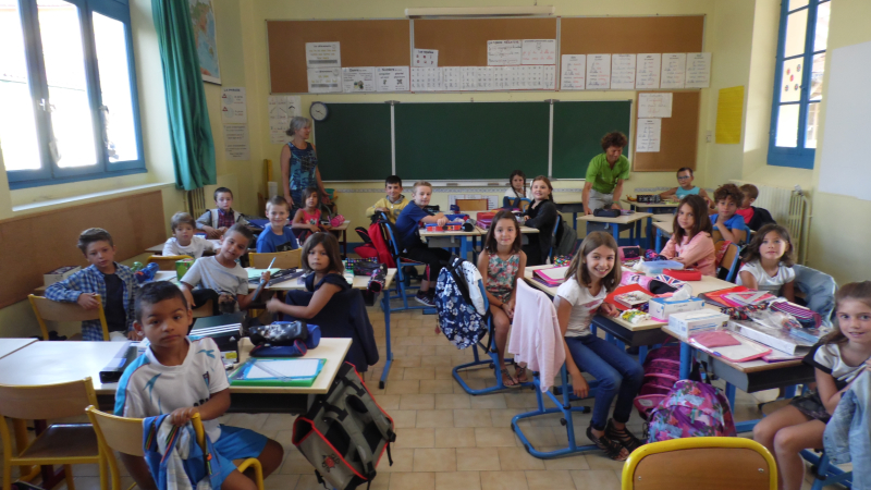 La rentrée au R P I élémentaire de Plaisance 