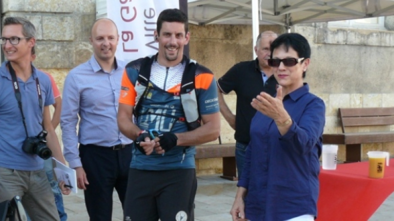 Une trottinette contre la leucémie 