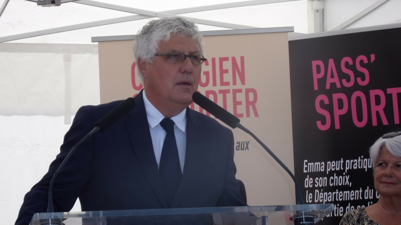 L'ISLE-JOURDAIN pose de  la première pierre du nouveau collège