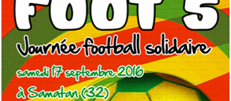 FOOT5 ambiancé Sénégal ! Journée de FOOT solidaire à Samatan