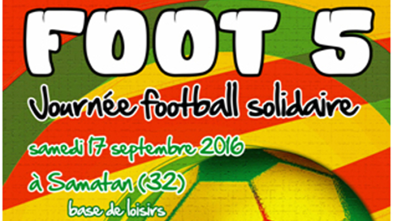 FOOT5 ambiancé Sénégal ! Journée de FOOT solidaire à Samatan