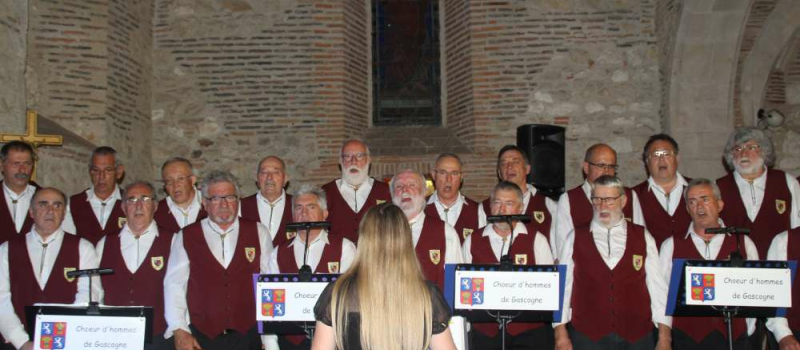Barbotan : Le Chœur d’hommes de Gascogne est de retour