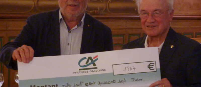 Le Lion's Club Mirande Astarac et les chiens d'aveugle une longue histoire