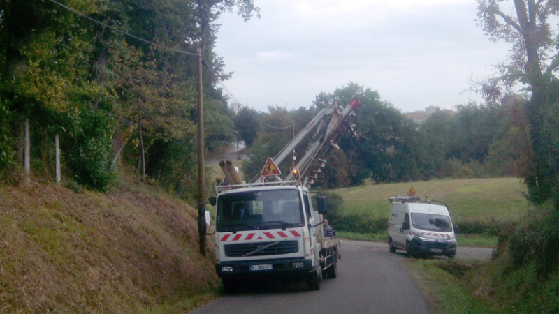 Perturbation sur le réseau téléphonique