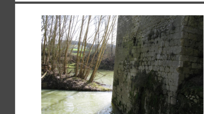 Le moulin du village de Saint-Jean-Poutge: