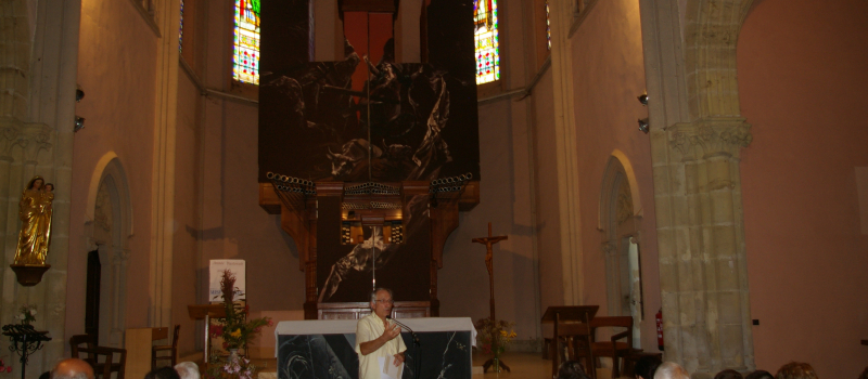 La présentation du grand orgue pour le "Père Ambroise"