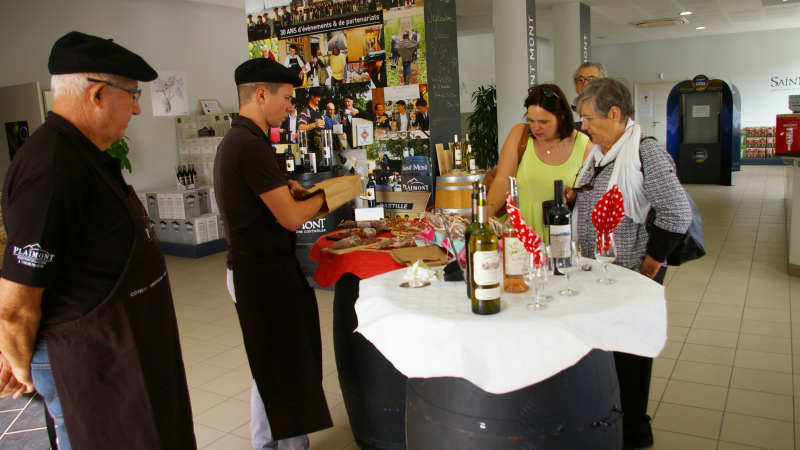 Animation gourmande an caveau Plaimont 