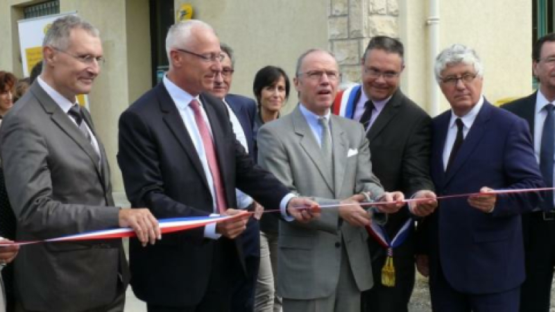 La sixième Maison de services au public a été inaugurée au bureau de Poste d'Aubiet