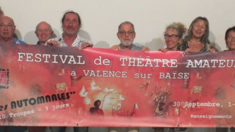 Valence sur Baïse : Le festival de théâtre ‘’ Les Automnales ‘’ affûte ses ‘’ scènes ‘’.
