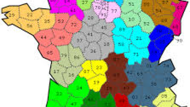 Les nouvelles régions de France