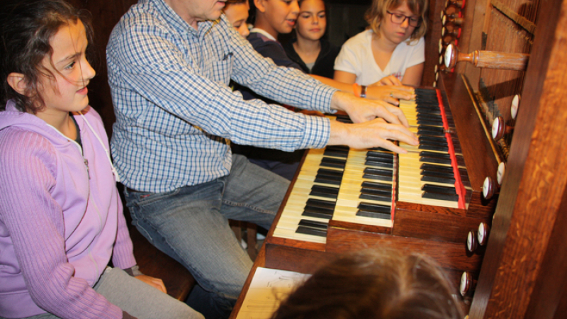 A la découverte du grand orgue de Mirande