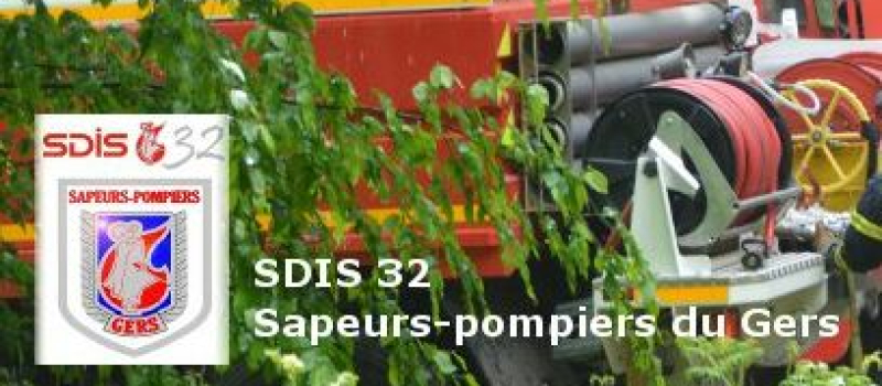 Les nouveaux sapeurs-pompiers  du GERS