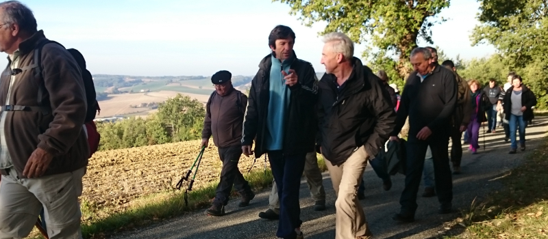 Les randonneurs d'Antras se délocalisent à Gondrin
