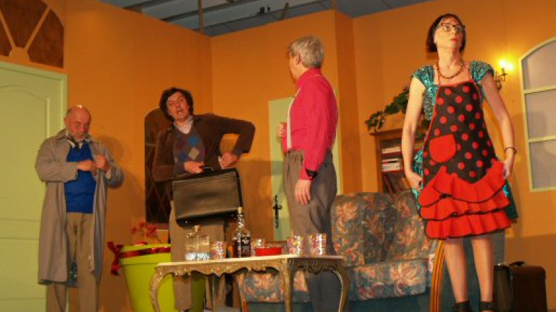 La  "Troupe d'Eustache " à L' Astrada 