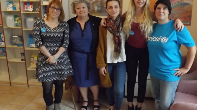 UNICEF32 accueille 4 jeunes en service civique