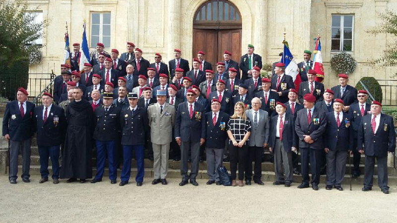 Les sections Gers et Hautes-Pyrénées de l'Union Nationale des parachutistes ont fêté Saint Michel