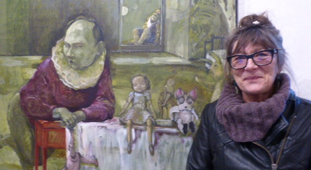 Béatrice présente se oeuvres