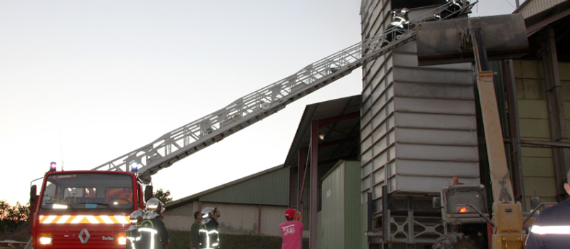 Belloc St Clamens Incendie