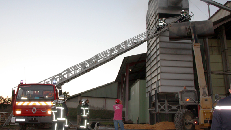 Belloc St Clamens Incendie