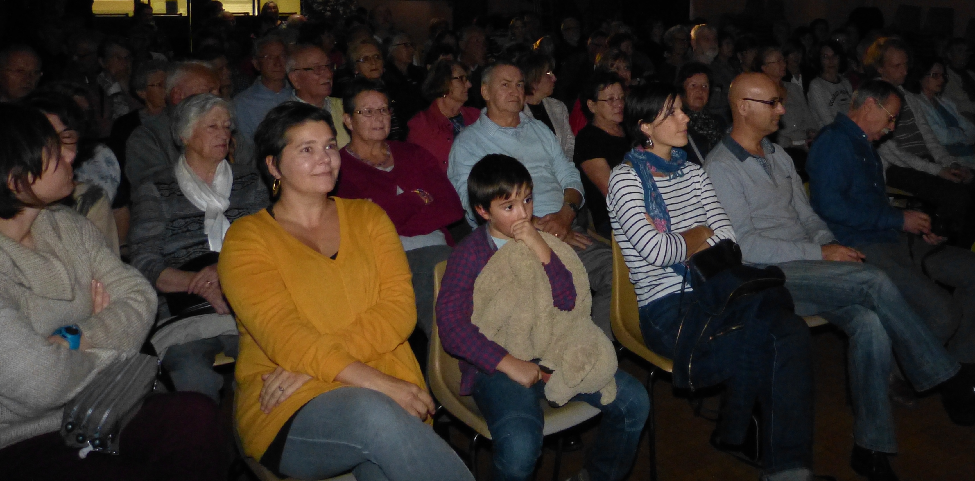 le public conquis.