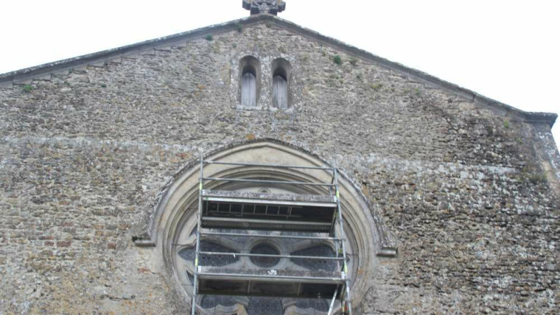 Panjas : L'inauguration  de la Rosace précédera la messe 