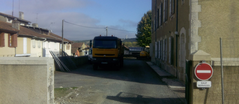 Maison de santé début des travaux