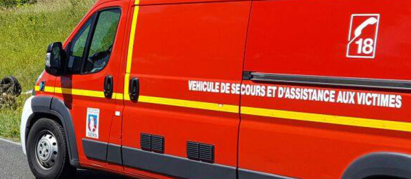un pompier volontaire grièvement blessé dans une opération de secours routier