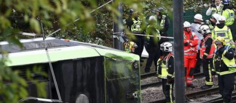 Un accident de tramway à Londres fait 7 morts et plus de 50 blessés