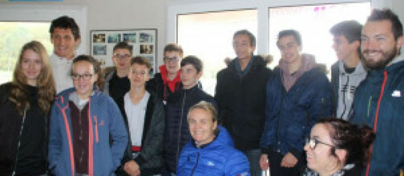 Cazaubon : Trois champions d'aviron avec les jeunes