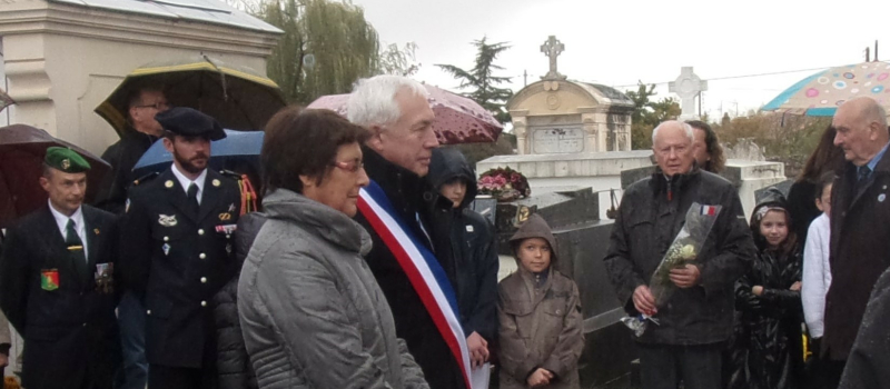 Cérémonie  du 11 novembre à l'Isle-Jourdain