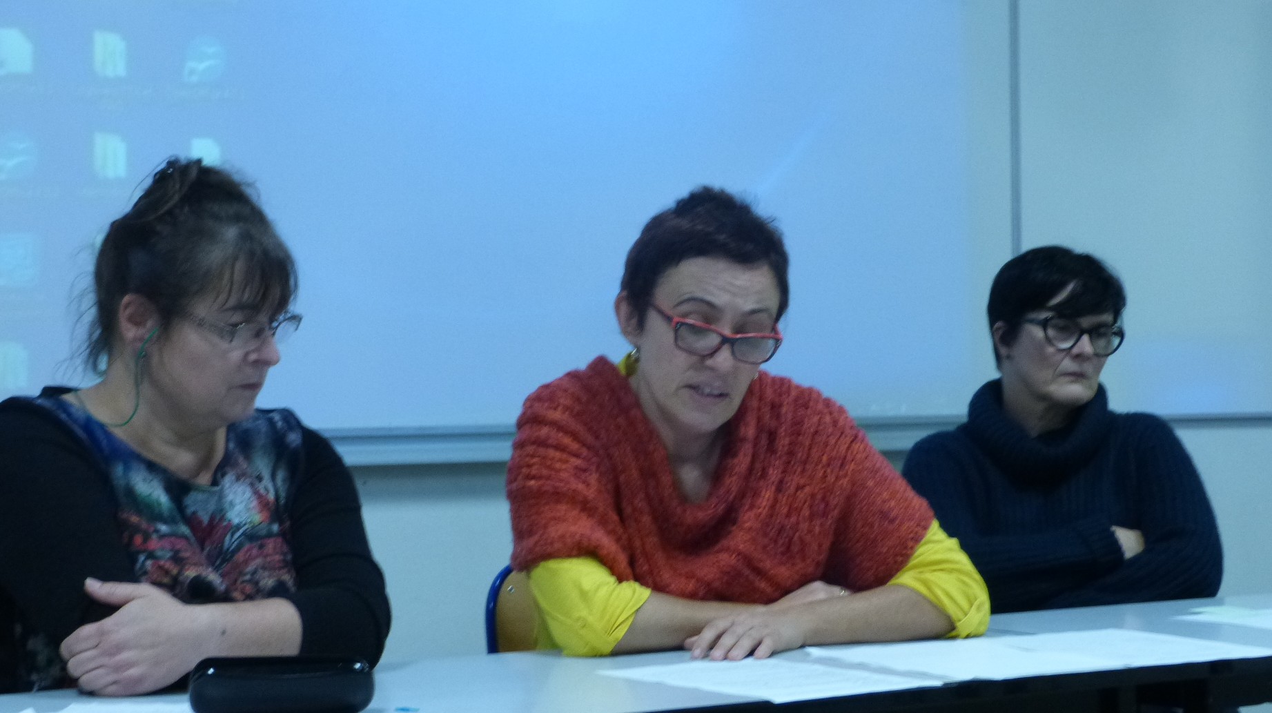 Isabelle Dubarry et Catherine Brisard co-présidentes et Catherine Caumont trésorière
