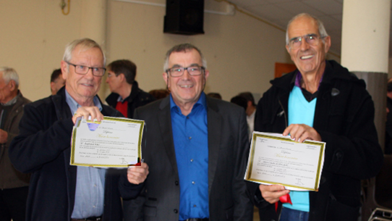 La commune fête son Saint Patron et ses deux anciens maires