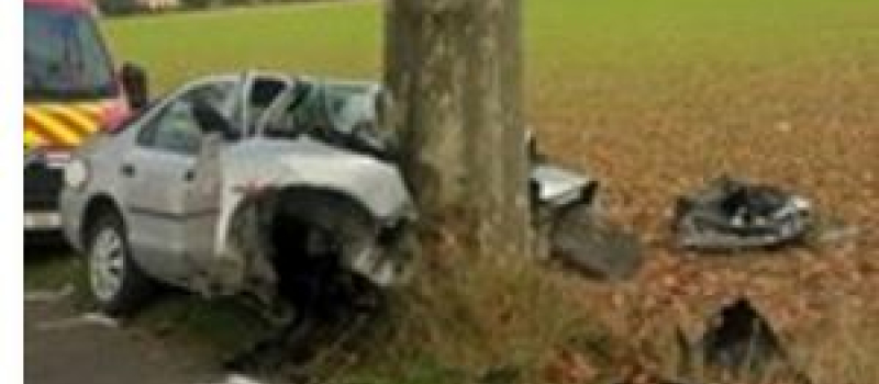 Accident mortel sur la RD 939 au Brouilh-Montbert