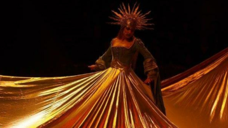 Monika Mucha et Michel Blancard ont participé à la préparation du spectacle Peau d’Âne, à Chantilly