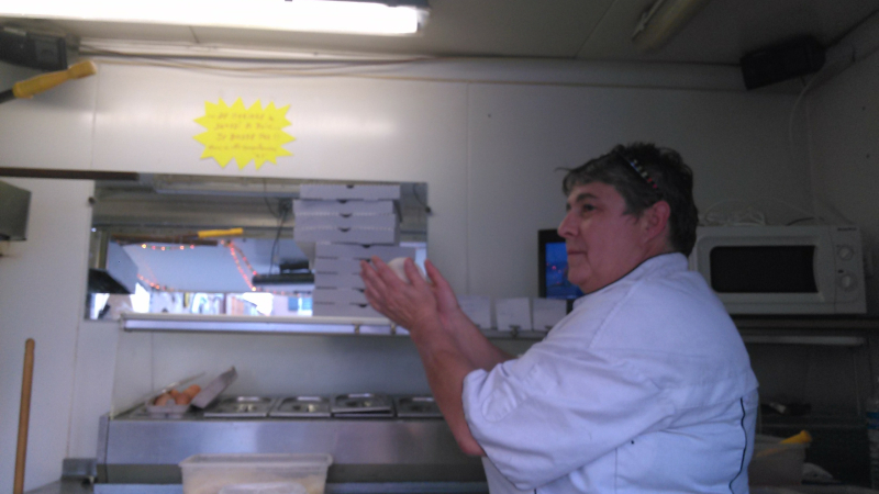 "Mamie Pizza" retrouve son camion