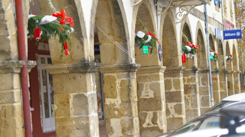 Noël approche les décors sont en place
