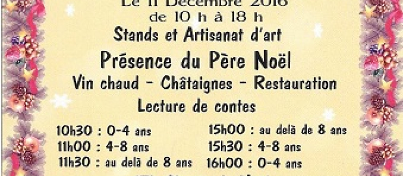 MAUVEZIN - Marché de Noël le dimanche 11 Décembre 2016
