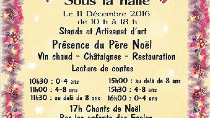 MAUVEZIN - Marché de Noël le dimanche 11 Décembre 2016