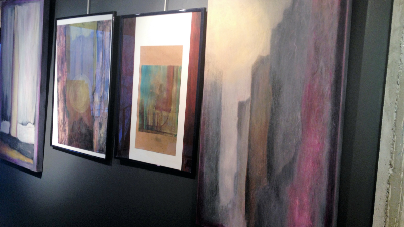 Accrochage à la Nou'ARTS galerie !