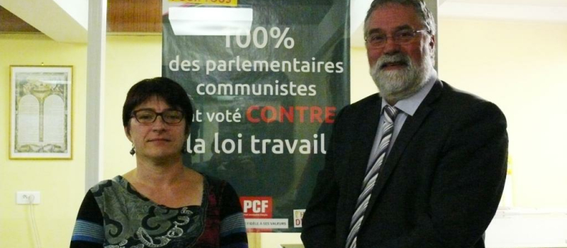Législatives 2017 : Annabelle Skowronek et  Bruno Gabriel représenteront le PCF dans le Gers