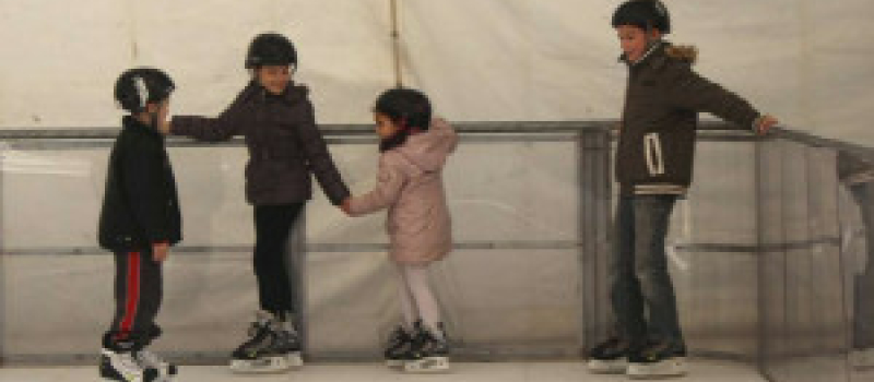 Cazaubon :  La patinoire est ouverte