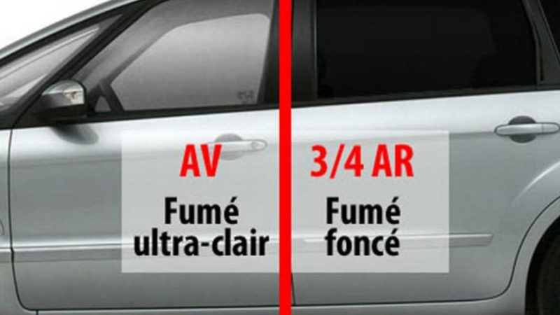 Vitres surteintées à l’avant : plus que dix jours pour êtreen conformité