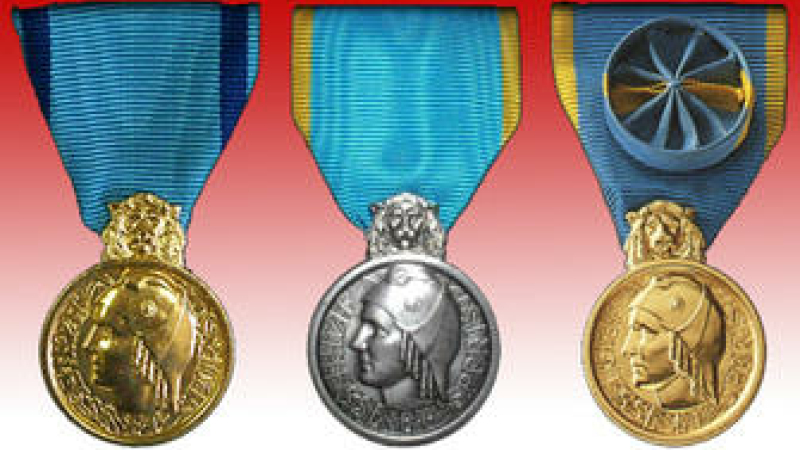 Cérémonie de remise de médailles jeunesse et sports