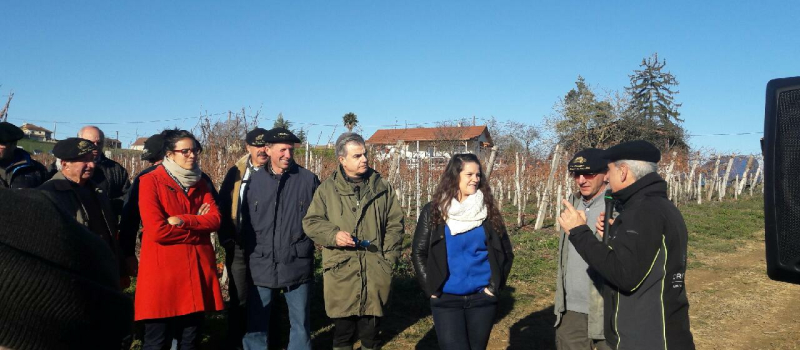 Lise Arricastre marraine du Pacherenc Hivernal 