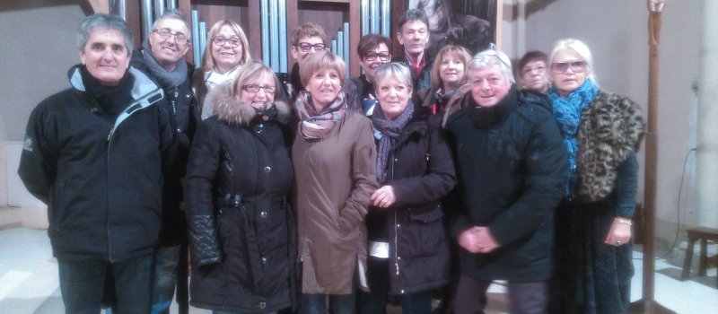 Dernière visite accompagnée de l'orgue en 2016
