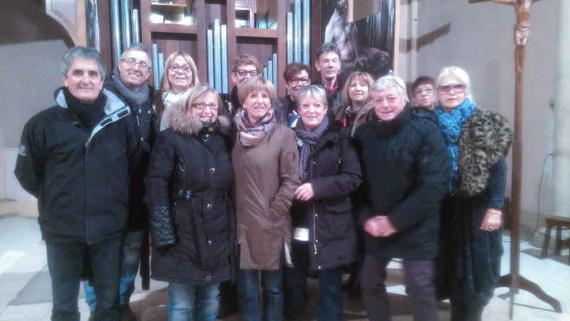 Dernière visite accompagnée de l'orgue en 2016