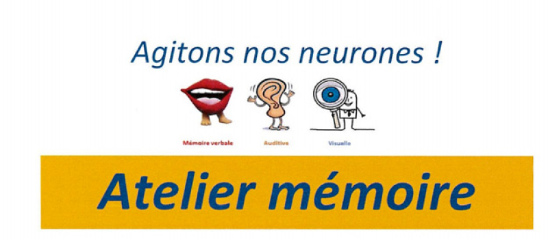 Le CIAS du Grand Auch renouvelle ces actions, cette fois-ci avec un atelier mémoire
