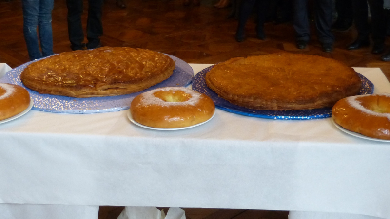 La galette à la Préfecture.