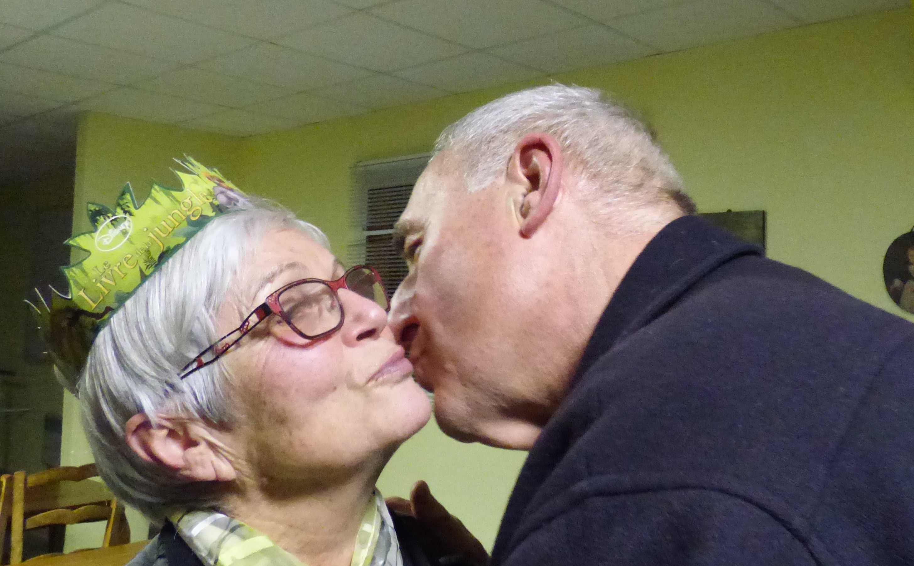Luis et la reine Nicole
